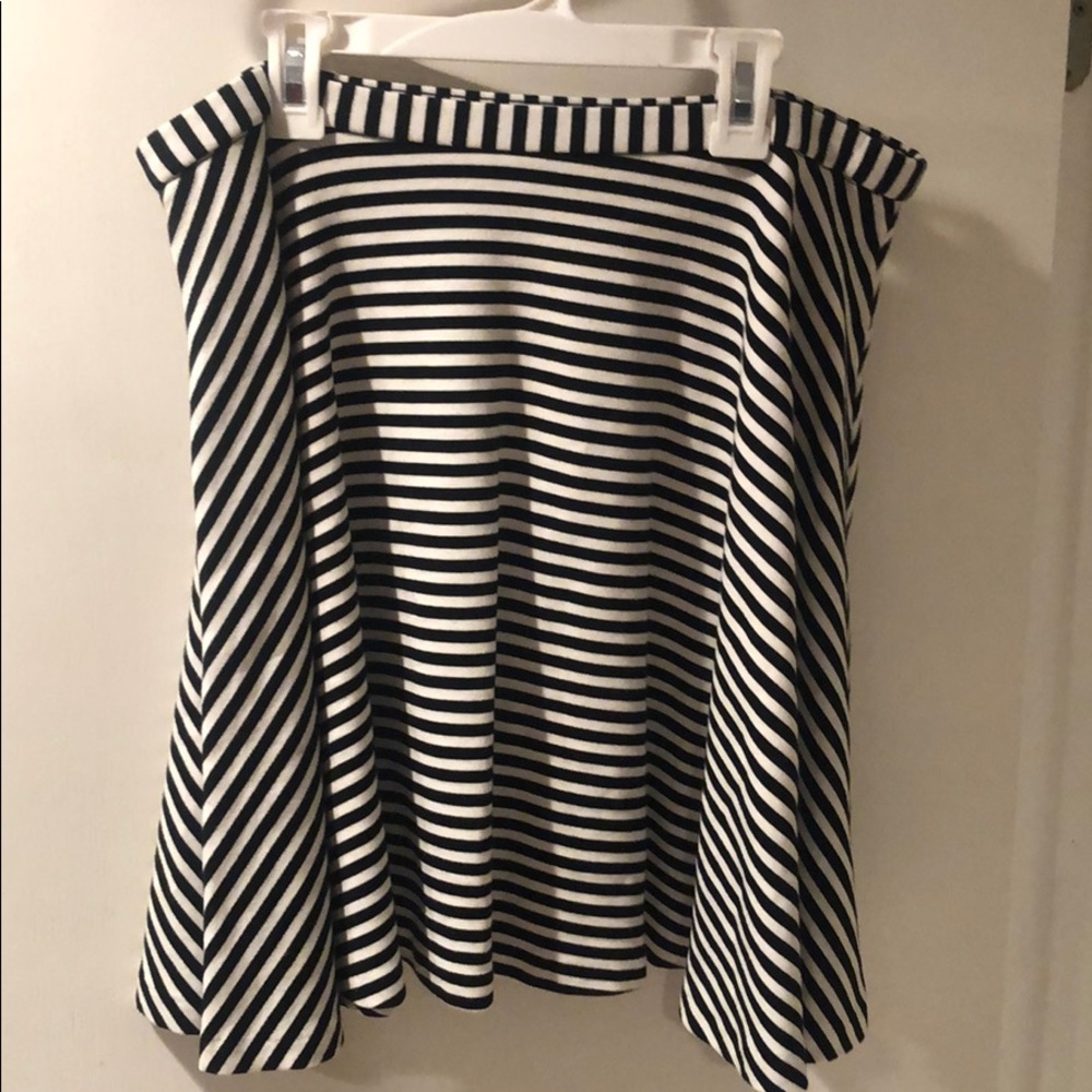 Black and white skirt